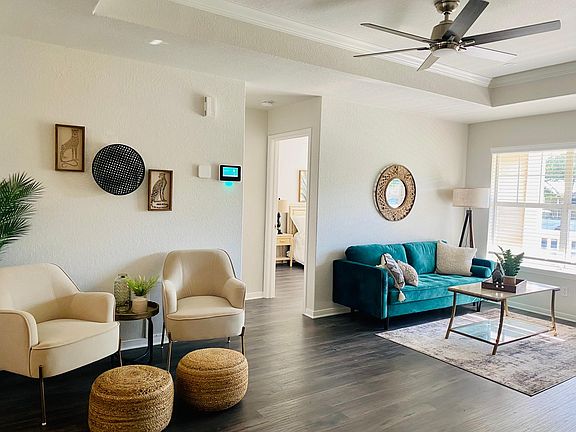 Peeking into master bedroom