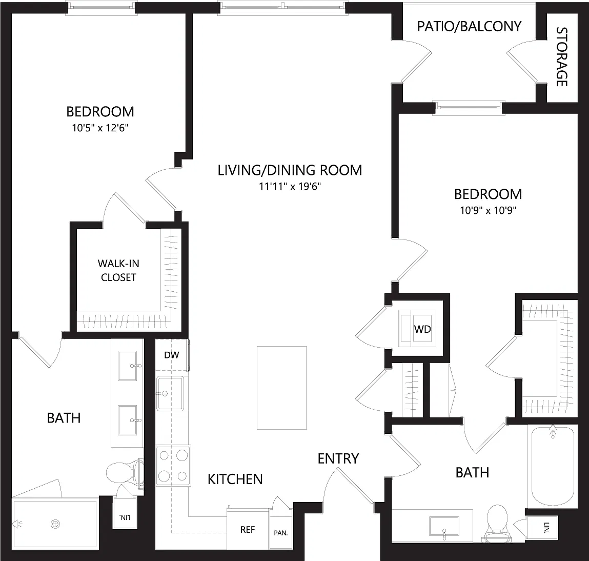 Floor plan B2