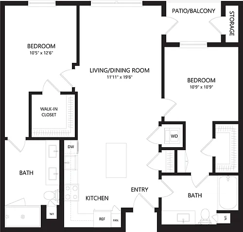 Floor plan B2