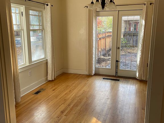 Dining room leading out to large side patio