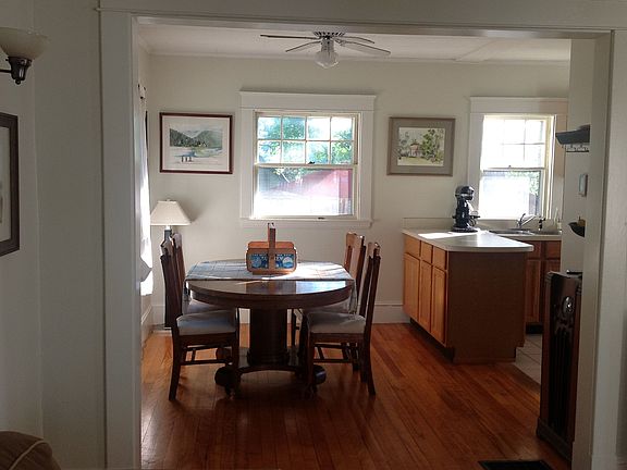 Open dining-kitchen