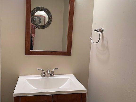 half bath downstairs