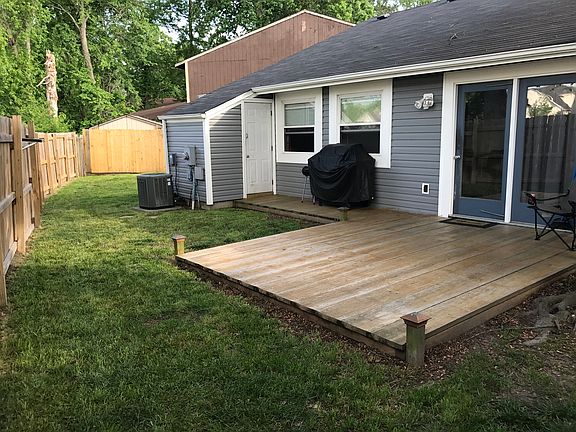 Back side view with deck!
