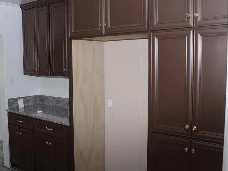 Kitchen with pantry and plenty of cabinet space
