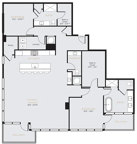 Floor plan PH5