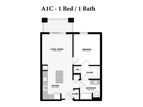 Floor plan A1C