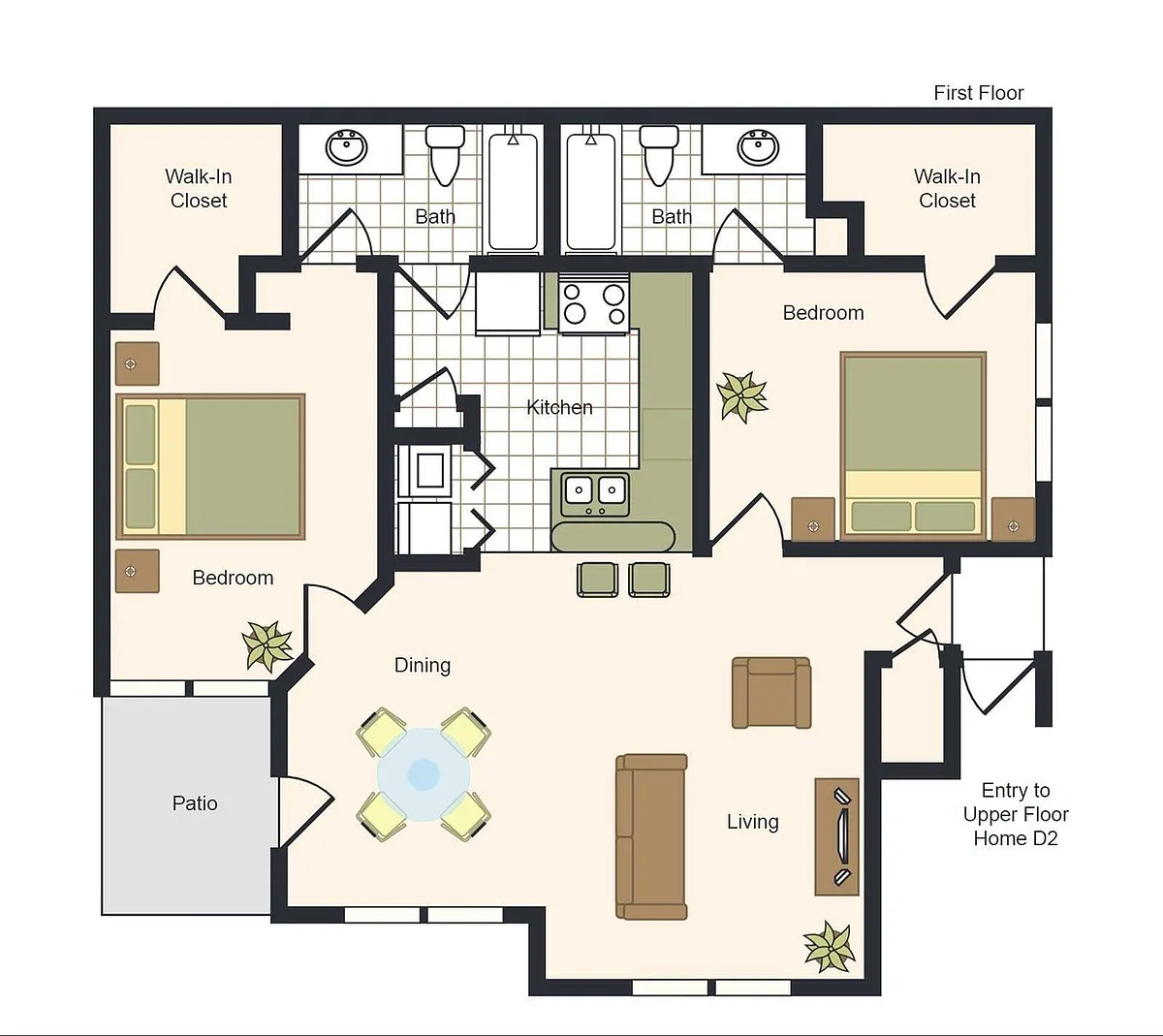 Floor plan D