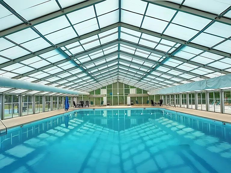 Indoor, heated community pool