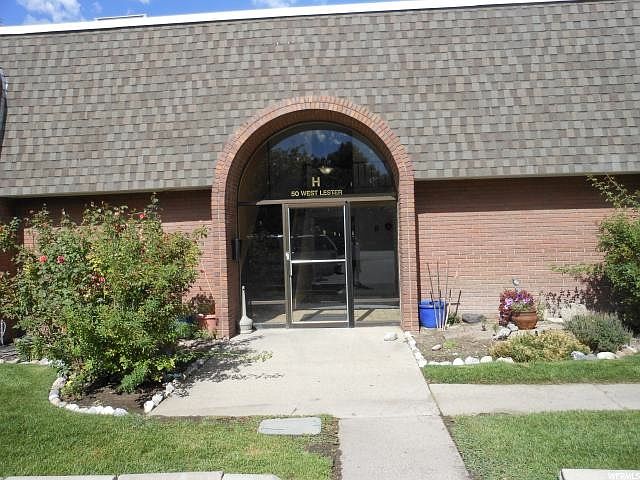 East side of building
