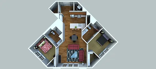 Floor plan Milan