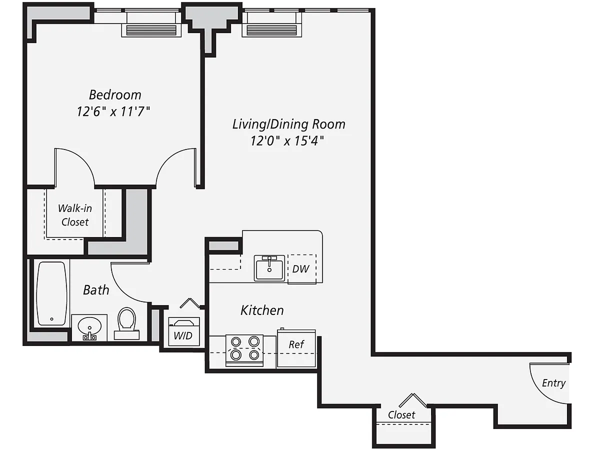 Floor plan A18
