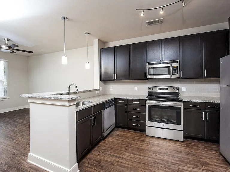 Modern Kitchen With Custom Cabinet
