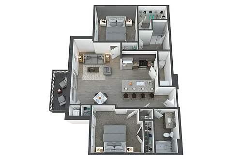 Floor plan C1