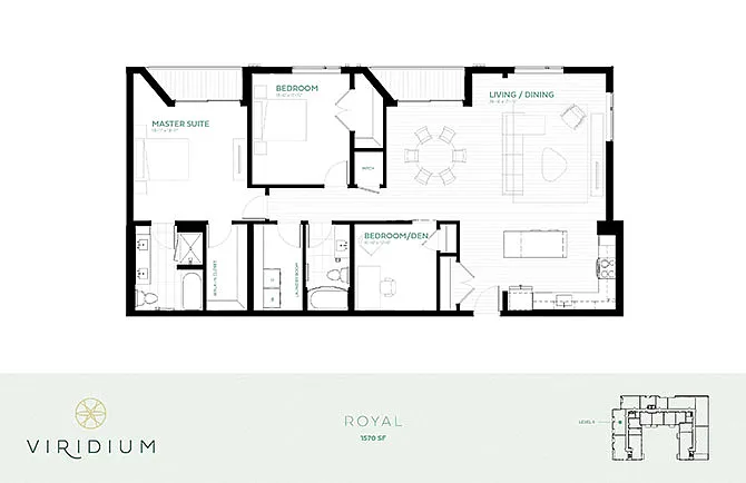 Floor plan Royal | Penthouse
