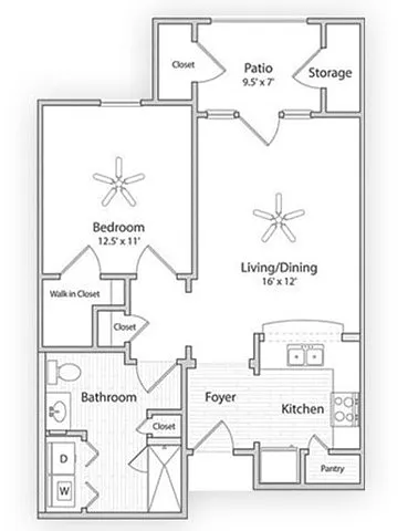 Floor plan AFWA1