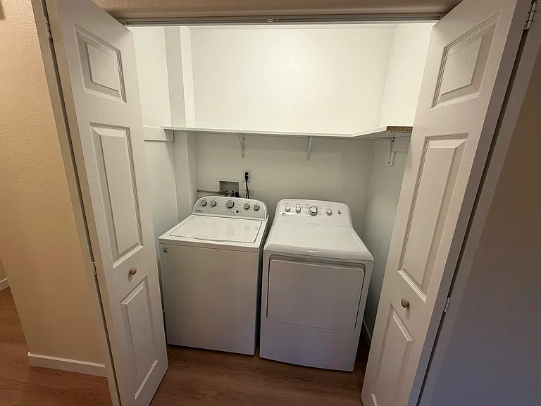 Laundry closet
