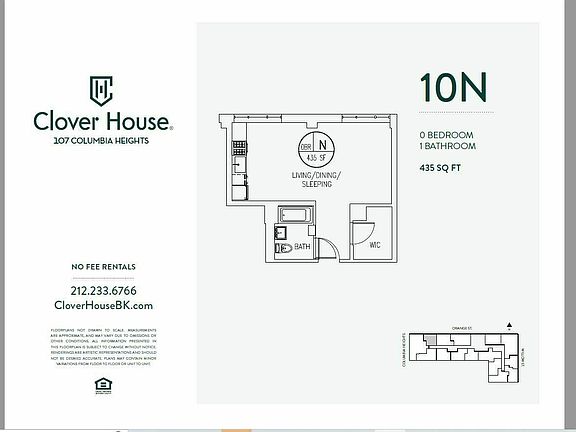 2nd image of 107 Columbia Hts #10N