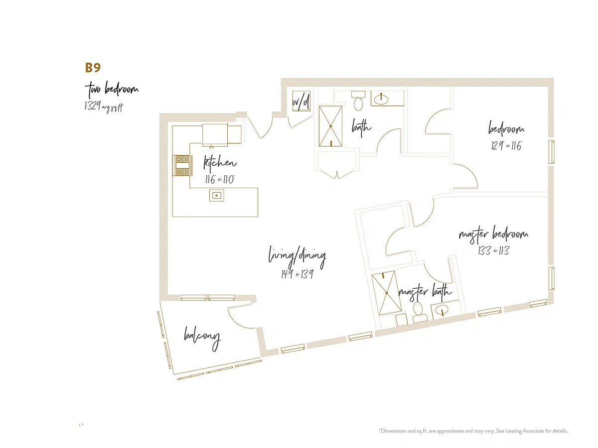 Floor plan B9