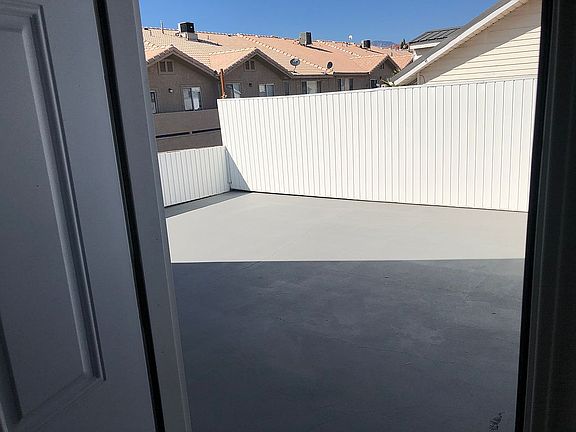 Private patio