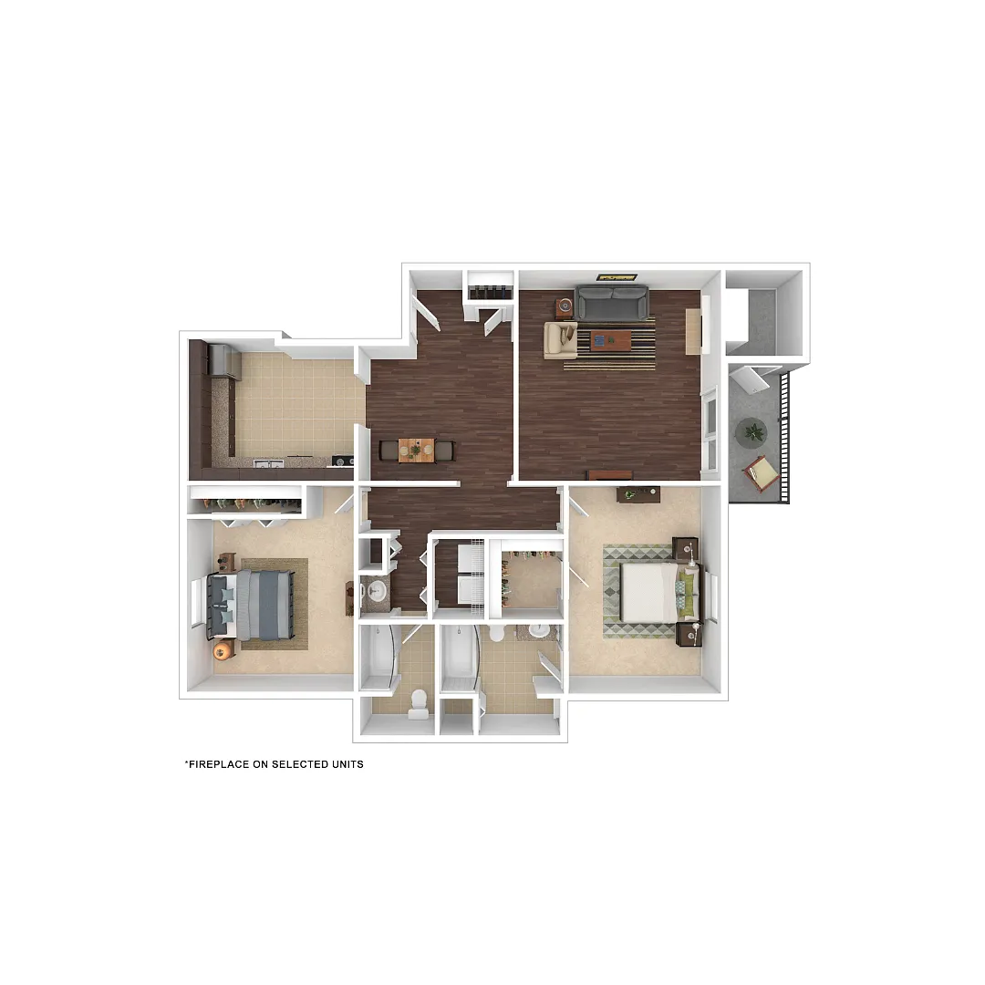 Floor plan B3