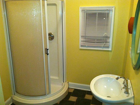 One of two bathrooms
