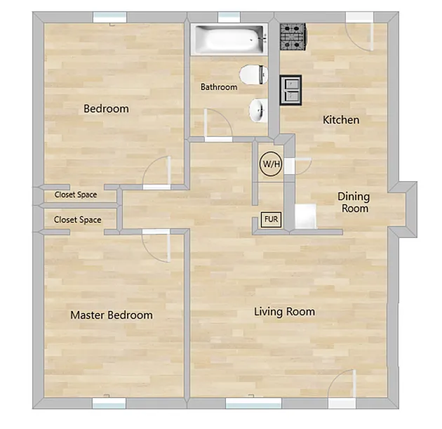 Floor plan Cypress