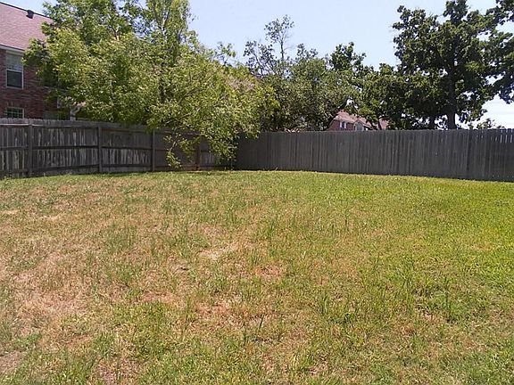Large back yard!