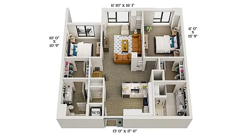 Floor plan TH4