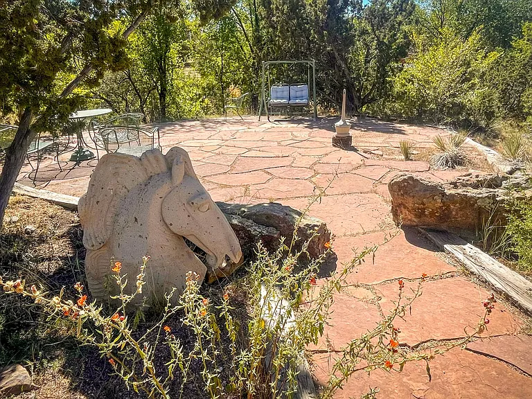 Community patio on grounds