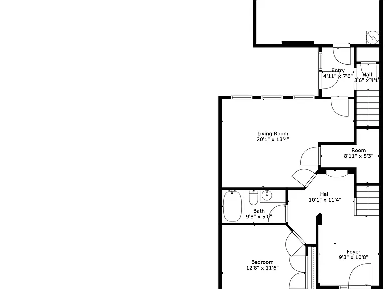Lower-Level Floor Plan