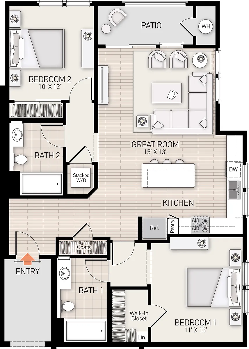 Floor plan Plan R