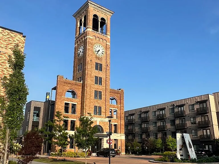 Factory 52 Entertainment, Recreation and Dining Complex at End of Street