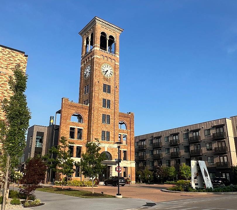 Factory 52 Entertainment, Recreation and Dining Complex at End of Street