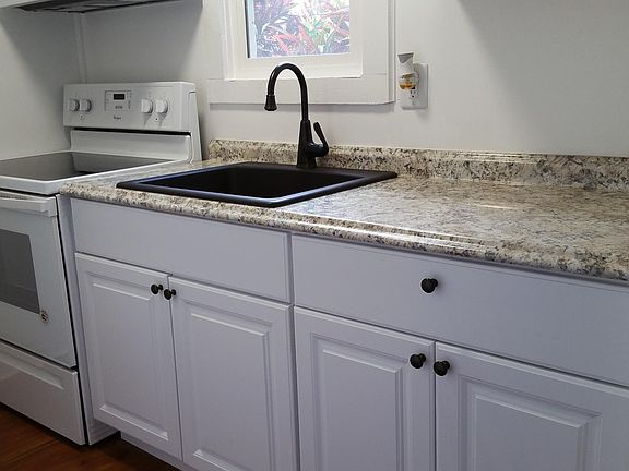 Kitchen with granite sink