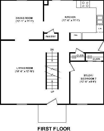 First Floor Plan