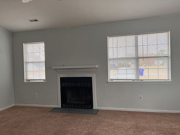 Living room, fireplace