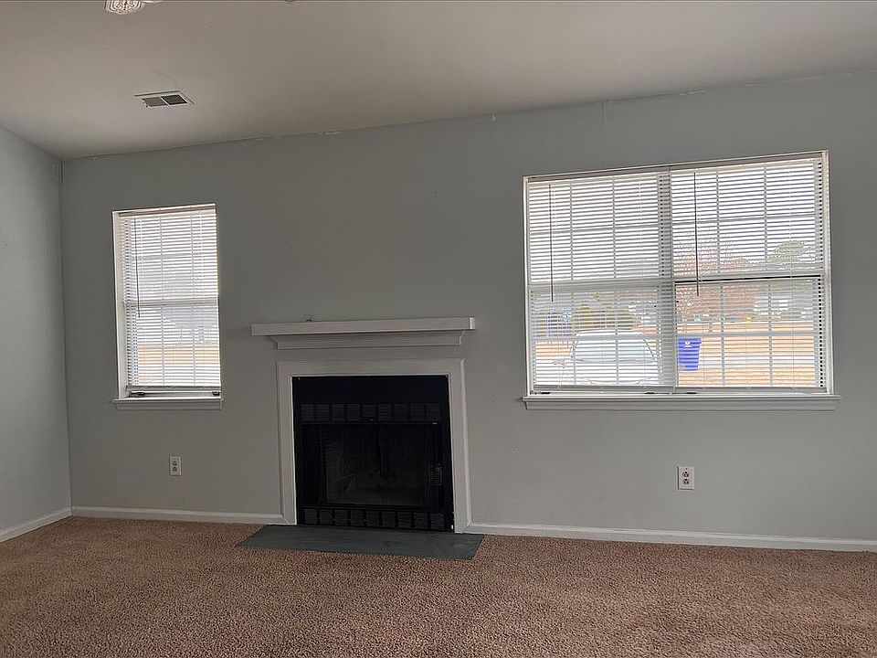 Living room, fireplace