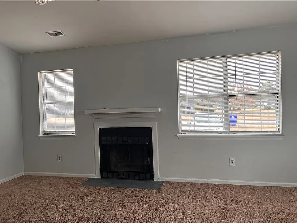 Living room, fireplace