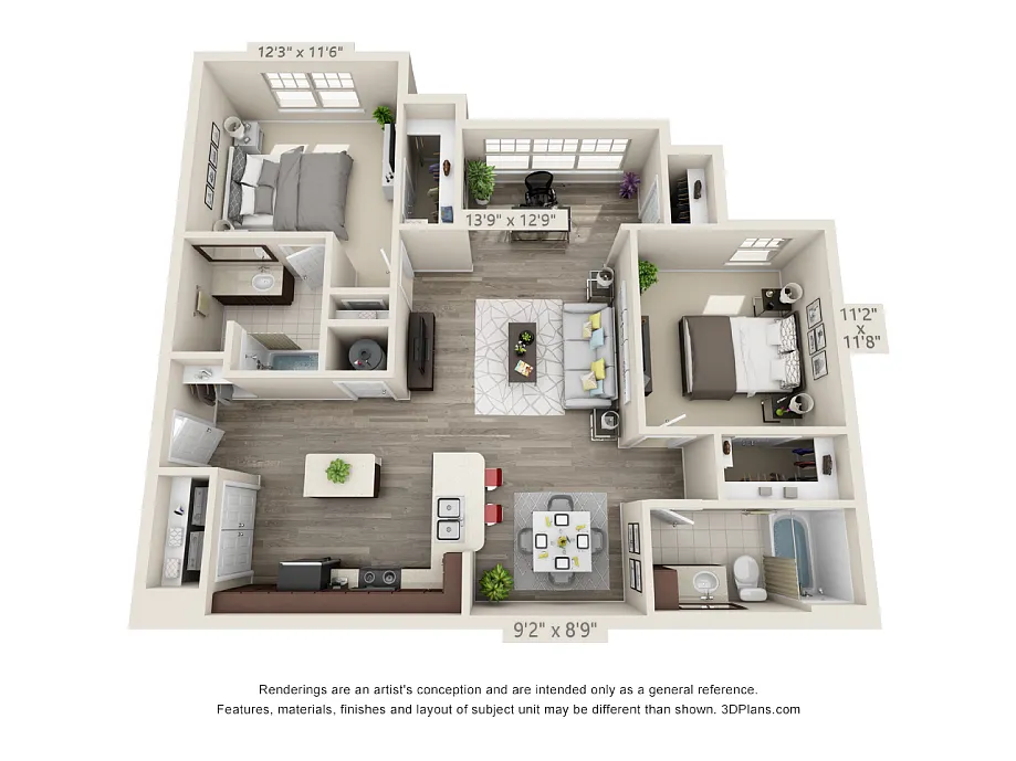 Floor plan B1SR