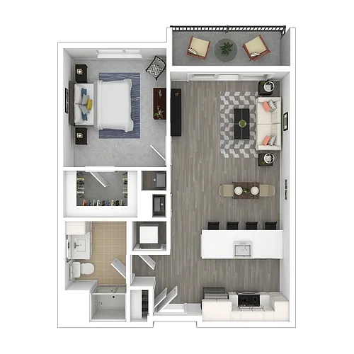 Floor plan Style A1