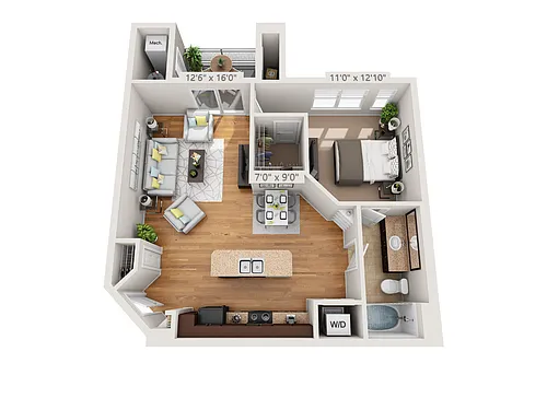 Floor plan Benedict