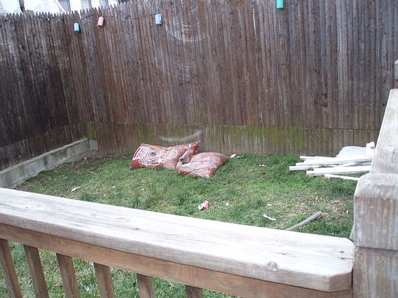Rear Deck & Yard