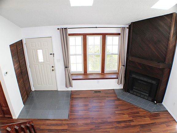 Front entryway into the spacious family room