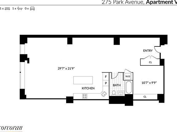 2nd image of 275 Park Ave APT 7V