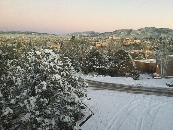 January snow... from the Living Room