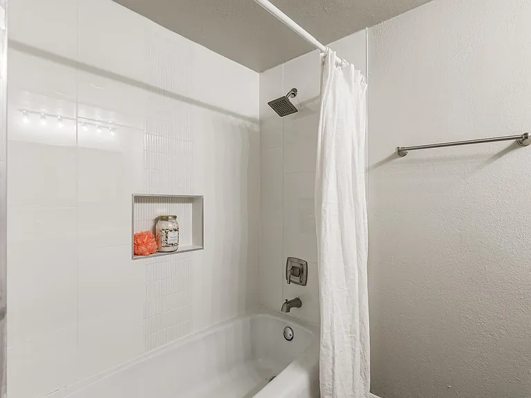 Spacious 2nd bedroom with en suite bath.