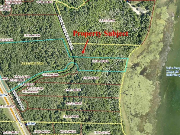 LOT 6 New Paradise Point Dr, Lake George, MN 56458