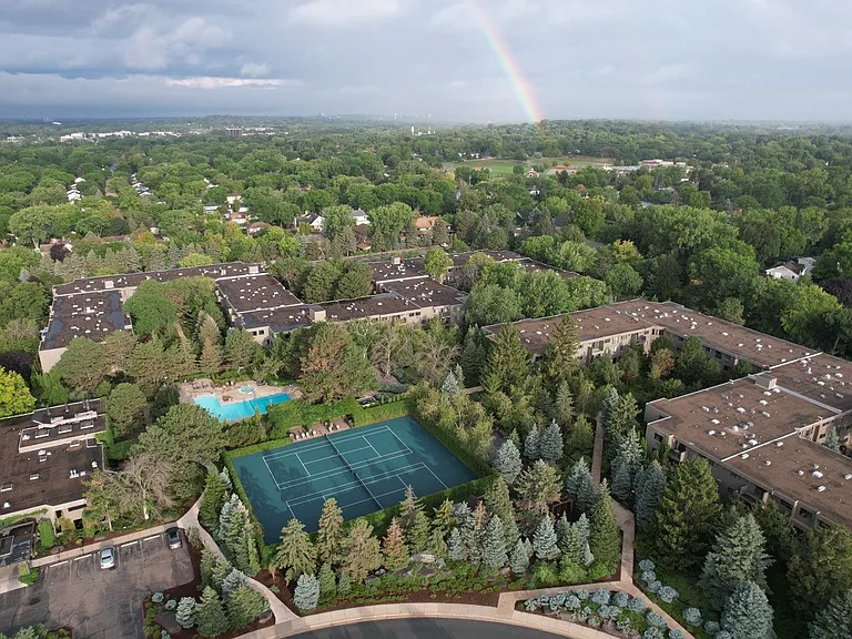 Cedars of Edina under the rainbow