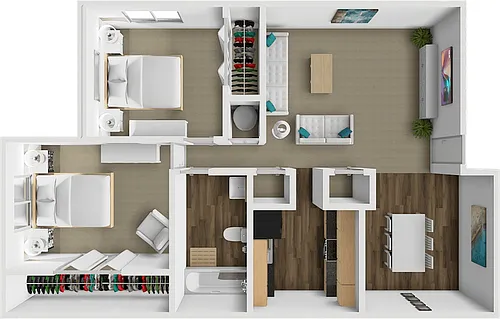 Floor plan The Brookside