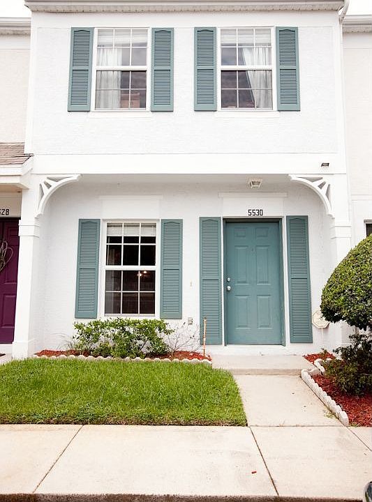 front of townhouse